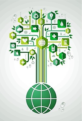 EPS 해외이미지 나무 식물 지구 백그라운드 일러스트 전구 주택 사람 사람없음 초록색 빛 환경 재활용 에너지 흰색 풍력에너지 에코 친환경 해외202004 해외일러스트 컬러 건물 그린에너지 파일형식 벡터