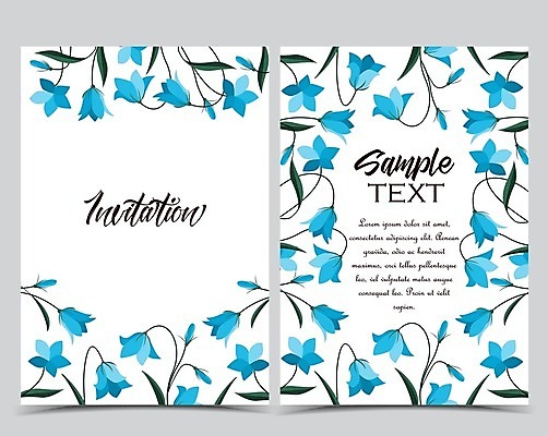 EPS 해외이미지 디자인 계절 꽃잎 꽃 백그라운드 잎 꽃무늬 패턴 일러스트 프레임 사람없음 그래픽 장식 파란색 봄 낭만 들꽃 종 흰색 화려 그림 초대 내추럴 구성 블루벨 엘리먼트 캄파눌라 국경 해외202004 해외일러스트 식물 컬러 컨셉 무늬 파일형식 벡터