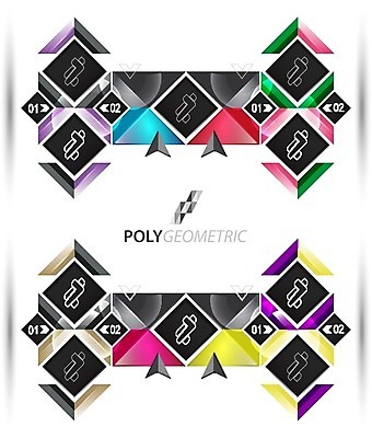 EPS 해외이미지 모양 디자인 백그라운드 무늬 일러스트 사람없음 그래픽 컬러풀 사각형 인포그래픽 레이아웃 엘리먼트 지오메트릭 해외202004 해외일러스트 도형 컬러 파일형식 벡터
