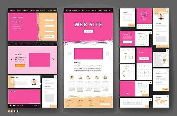 EPS 해외이미지 템플릿 디자인 세계지도 인터넷 일러스트 비즈니스 모바일 사람없음 그래픽 세트 웹 인포그래픽 메뉴 레이아웃 페이지 UI 그런지 인터페이스 해외202004 해외일러스트 지도 세계 파일형식 벡터