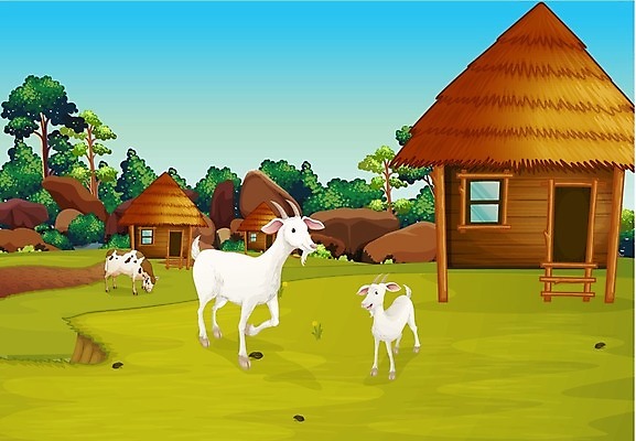 EPS 해외이미지 나무 식물 동물 구름 잎 밭 채소 일러스트 자연 하늘 염소 야외 목재 그래픽 파란색 농작물 반려동물 농장 농경지 흙 목장 우유 수확 바위 흰색 잡초 소 농부 오두막 먹이 먹기 대나무 그림 암초 외양간 밭일 수유 초식 세련 해외202004 해외일러스트 자연요소 직업 컬러 농업 재료 포유류 모션 유제품 돌_바위 생태계 파일형식 벡터
