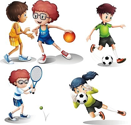 EPS 해외이미지 안경 어린이 스포츠 백그라운드 유니폼 오렌지 일러스트 공 운동선수 농구 실내 사람 야외 그래픽 초록색 파란색 운동 축구 테니스 게임 흰색 라켓 원형 그룹 킥 그림 고무 고립 상대 여의주 플레이어 많음 해외202004 해외일러스트 도형 잡화 옷 스포츠용품 컬러 컨셉 과일 모션 놀이 건강 내부 구기 파일형식 벡터