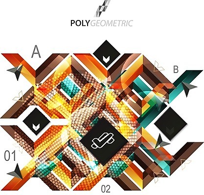 EPS 해외이미지 모양 디자인 백그라운드 무늬 일러스트 사람없음 그래픽 컬러풀 사각형 인포그래픽 레이아웃 엘리먼트 지오메트릭 해외202004 해외일러스트 도형 컬러 파일형식 벡터