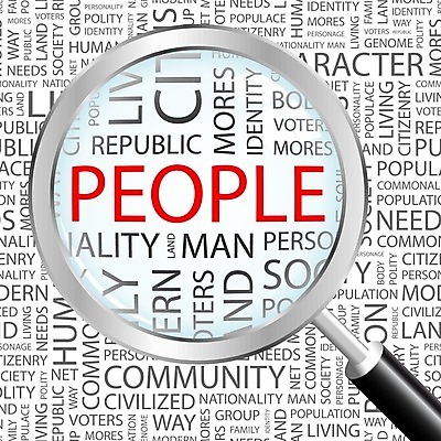 EPS 해외이미지 디자인 백그라운드 컨셉 일러스트 비즈니스 텍스트 돋보기 사람 사람없음 그래픽 빨간색 단어 회색 비즈니스맨 네트워크 그룹 확대 군중 커뮤니티 스타일 해외202004 해외일러스트 문자 남자 컬러 직장인 파일형식 벡터