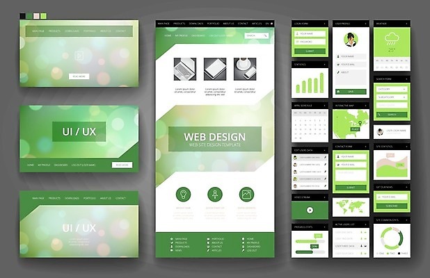 EPS 해외이미지 템플릿 디자인 백그라운드 지도 인터넷 일러스트 비즈니스 모바일 추상 사람없음 그래픽 초록색 세트 세계 웹 플랫 소프트포커스 메뉴 레이아웃 보케 페이지 UI 인터페이스 효과 해외202004 해외일러스트 컬러 무늬 촬영기법 파일형식 벡터
