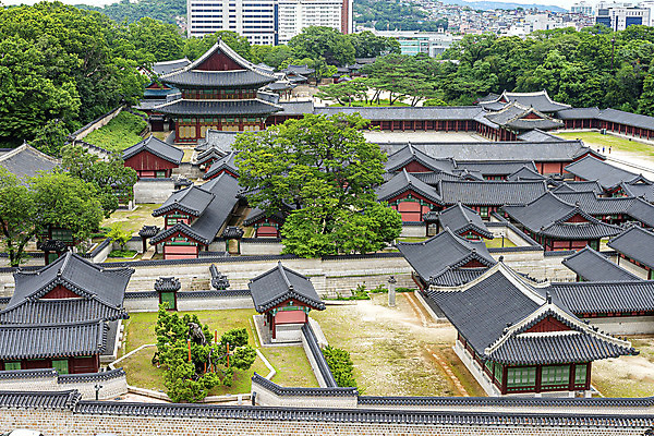 포토 JPG 주간 한국건축 한옥 서울 풍경 사람없음 야외 도시풍경 도시 창덕궁 국내여행 전경 국내포토 자연요소 한국전통 건축 여행 고건축 한국 궁전 파일형식 탑뷰
