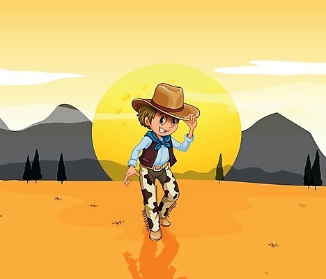 EPS 해외이미지 주간 나무 식물 구름 템플릿 1 디자인 남자 어린이 모래 오렌지 일러스트 하늘 그림자 사람 풍경 소년 그래픽 여름 햇빛 태양 갈색 노란색 맑음 흙 목장 사막 흰색 뜨거움 원형 카우보이 그림 장면 로데오 땅바닥 여의주 혼자 해외202004 해외일러스트 자연요소 도형 계절 컬러 과일 날씨 바닥 파일형식 벡터