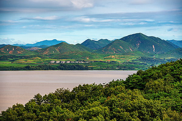 포토 JPG 주간 한국 풍경 사람없음 야외 북한 통일전망대 파주 전경 황해도 국내포토 자연요소 아시아 전망대 경기도 파일형식 탑뷰