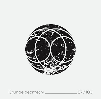 EPS 해외이미지 디자인 패턴 일러스트 추상 미술 사람없음 검은색 원형 질감 해외202004 해외일러스트 도형 컬러 무늬 문화예술 파일형식 벡터