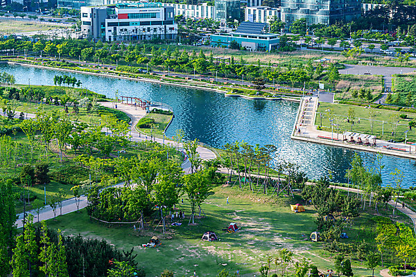 포토 JPG 주간 나무 공원 한국 풍경 사람없음 야외 도시풍경 도시 인천 국내여행 센트럴파크 송도 전경 송도신도시 국내포토 자연요소 식물 공공시설 아시아 여행 신도시 파일형식 탑뷰