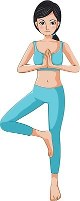 EPS 해외이미지 클립아트 템플릿 1 디자인 여자 백그라운드 일러스트 바지 요가 휴식 건강 미술 사람 그래픽 10대 파란색 운동 스트레칭 흰색 청바지 균형 그림 포니테일 고립 타이즈 혼자 해외202004 해외일러스트 헤어스타일 웰빙 컬러 컨셉 청소년 하의 문화예술 파일형식 벡터