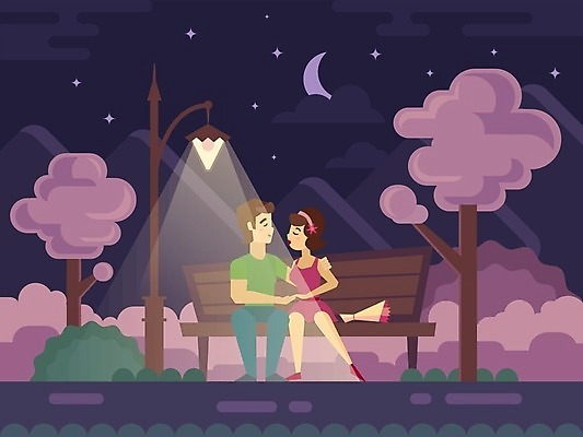 EPS 해외이미지 나무 구름 캐릭터 디자인 커플 공원 여자 남자 꽃 행복 별 백그라운드 2 벤치 일러스트 관계 포옹 자연 하늘 산 키스 관리 사랑 사람 앉기 풍경 성인 야외 두명 여름 파란색 우정 낭만 달 등불 날짜 플랫 야간 저녁 가득함 그림 성인만 해외202004 해외일러스트 일러캐릭터 자연요소 식물 계절 공공시설 감정 컬러 컨셉 의자 안기 모션 조명 친구 밤 애정표현 생태계 파일형식 벡터