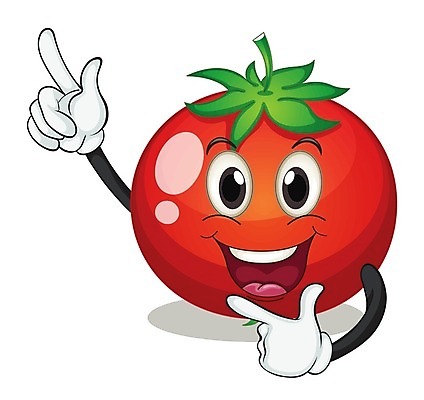 EPS 해외이미지 클립아트 행복 토마토 일러스트 사람없음 빨간색 음식캐릭터 해외202004 해외일러스트 일러캐릭터 캐릭터 감정 음식 컬러 채소 파일형식 벡터