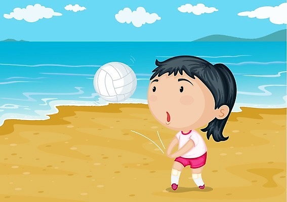 EPS 해외이미지 구름 여자 행복 어린이 모래 스포츠 파도 바다 백그라운드 일러스트 공 놀이 하늘 건강 그림자 서기 미소 사람 그래픽 물 파란색 컬러풀 게임 흰색 작음 배구 만화 그림 해외202004 해외일러스트 자연요소 감정 컬러 모션 표정 구기 크기 파일형식 벡터