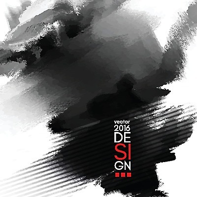 EPS 해외이미지 백그라운드 일러스트 수묵화 미술 타이포그라피 사람없음 검은색 먹 번짐 국경 해외202004 해외일러스트 문자 컬러 서예 문화예술 파일형식 벡터 효과