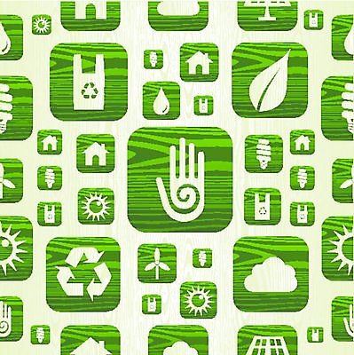 EPS 해외이미지 나무 손 배너 백그라운드 잎 패턴 일러스트 사람없음 초록색 세트 환경 재활용 에너지 물방울 디자이너 상쾌 에코 해외202004 해외일러스트 식물 직업 감정 컬러 무늬 신체부위 친환경 파일형식 벡터