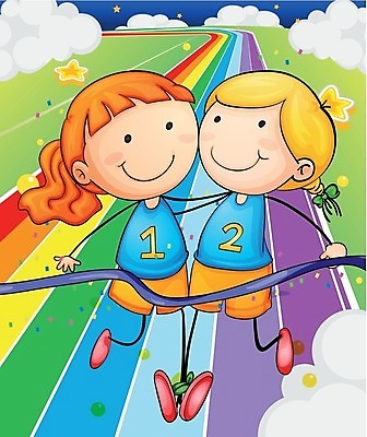 EPS 해외이미지 클립아트 구름 여자 별 리본 길 어린이 선 무지개 밭 오렌지 일러스트 놀이 운동선수 사람 소녀 그래픽 빨간색 초록색 파란색 컬러풀 달리기 노란색 경쟁 레이싱 우승 끝 만화 남색 제비꽃 그림 주자 해외202004 해외일러스트 레이스천 자연요소 꽃 스포츠 컬러 컨셉 농업 과일 모션 시합 직물 최고 파일형식 벡터