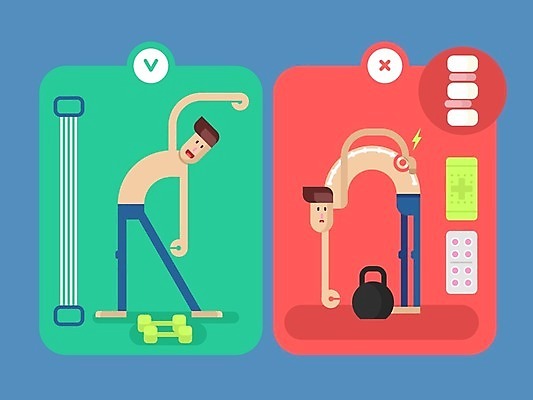 EPS 해외이미지 전신 무료이미지 라이프스타일 디자인 남자 일러스트 건강 허리숙이기 성인 두명 빨간색 초록색 운동 약 스트레칭 아령 고통 디스크 척추 실수 허리디스크 카툰스타일 허리부상 성인남자만 성인만 해외202004 해외일러스트 감정 컬러 의학 뼈 숙이기 사람 생활 디스크_질병 질병 상처 남자만 파일형식 벡터 무료콘텐츠