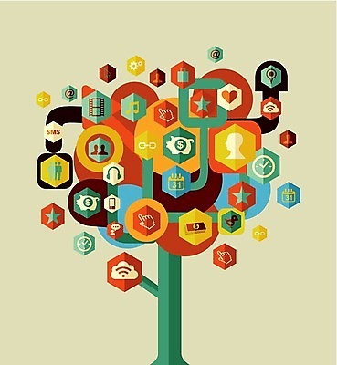 EPS 해외이미지 나무 일러스트 비즈니스 모바일 사랑 사람없음 하트 이메일 다운로드 해외202004 해외일러스트 모양 식물 감정 파일형식 벡터