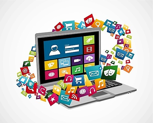 EPS 해외이미지 일러스트 모바일 사람없음 스마트폰 어플리케이션 온라인 해외202004 해외일러스트 핸드폰 스마트기기 파일형식 벡터