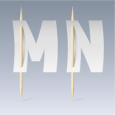 EPS 해외이미지 알파벳 종이 일러스트 회색배경 대문자 사람없음 N M 이쑤시개 뚫기 해외202004 해외일러스트 영어 백그라운드 모션 회색 파일형식 벡터