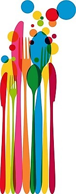 EPS 해외이미지 포크 일러스트 사람없음 숟가락 나이프 맛있는 해외202004 해외일러스트 식기 수저 칼 파일형식 벡터