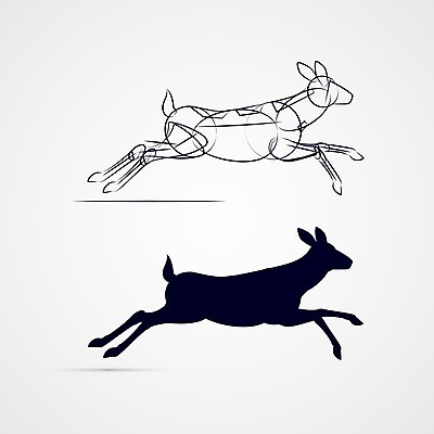 EPS 해외이미지 동물 템플릿 디자인 여자 실루엣 컨셉 패턴 일러스트 사슴 그림자 사람없음 달리기 검은색 게임 스케치 윤곽 영양 순록 암사슴 엘리먼트 테마 해외202004 해외일러스트 컬러 무늬 포유류 모션 놀이 촬영기법 미술 사람 암컷 파일형식 벡터