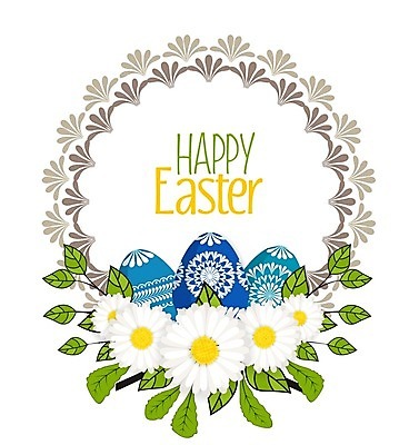 EPS 해외이미지 꽃 종교 백그라운드 일러스트 프레임 사람없음 화환 원형 데이지 꽃프레임 프레임일러스트 국경 해외202004 해외일러스트 도형 식물 파일형식 벡터