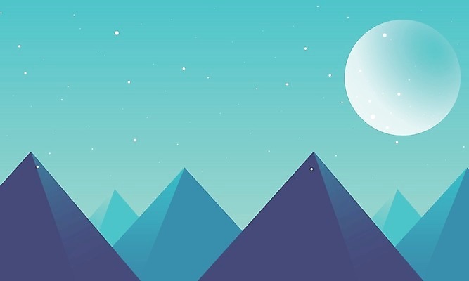 EPS 해외이미지 디자인 배너 포스터 여행 백그라운드 일러스트 자연 벽지 추상 휴가 산 풍경 파란색 유행 평화 환경 계곡 덮개 달 발표 야간 언덕 장면 내추럴 구성 해외202004 해외일러스트 자연요소 컬러 컨셉 무늬 뚜껑 생태계 파일형식 벡터