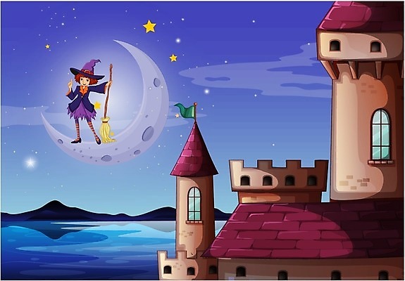 EPS 해외이미지 전통 여자 별 문화 바다 일러스트 주택 사람 야외 그래픽 물 믿음 힘 궁전 마술사 달 야간 저녁 만화 빗자루 제비꽃 그림 마녀 신화 마법 물약 구역 왕국 콘크리트 힘찬 해외202004 해외일러스트 자연요소 꽃 감정 컨셉 고건축 건물 약 마술 밤 청소도구 파일형식 벡터