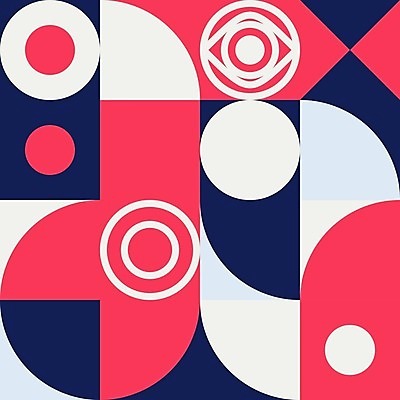 EPS 해외이미지 모양 템플릿 디자인 포스터 백그라운드 컨셉 패턴 일러스트 추상 미술 사람없음 그래픽 장식 컬러풀 원형 플랫 심플 기하학 구성 스타일 미니멀리스트 미니멀 해외202004 해외일러스트 도형 컬러 무늬 문화예술 파일형식 벡터