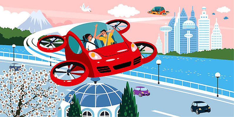 나무 구름 여자 남자 가로등 데이트 일러스트 자동차 미래 산 사람 상반신 성인 두명 건물 강 비행 미래도시 미래사회 성인만 플라잉카 국내일러스트 AI파일 자연요소 식물 건축물 공공시설 육상교통 컨셉 도시 사회_공동체 파일형식 벡터