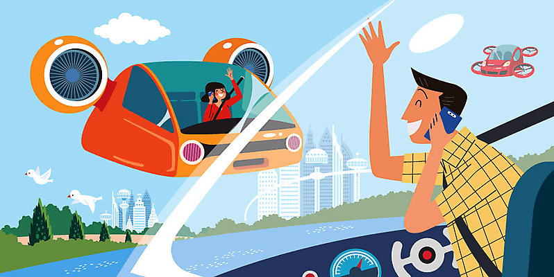 나무 구름 여자 남자 일러스트 자동차 조류 미래 들기 사람 상반신 성인 두명 건물 공중 스마트폰 강 비행 인사 미래도시 통화 미래사회 성인만 플라잉카 국내일러스트 AI파일 자연요소 식물 동물 건축물 육상교통 컨셉 모션 핸드폰 스마트기기 예절 도시 사회_공동체 파일형식 벡터