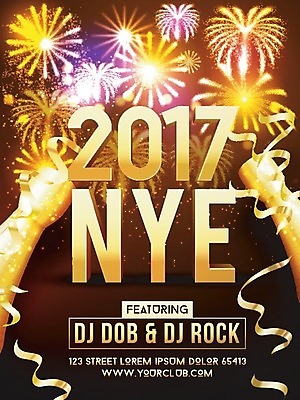 EPS 해외이미지 템플릿 배너 포스터 음악 백그라운드 일러스트 휴가 폭죽 이벤트 빛 컬러풀 파티 3D 축제 축하 황금 샴페인 클럽 디스코 기회 초대 해피뉴이어 1월 2017년 해외202004 해외일러스트 컬러 컨셉 문화예술 주류 새해인사 춤 날짜 연도 디지털합성 파일형식 벡터