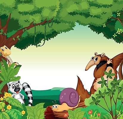 EPS 해외이미지 날개 일러스트 놀이 산 풍경 초록색 친구 공백 펼침 나뭇가지 원숭이 오픈 신용카드 뱀 보호 숲 열대우림 만화 스케치 언덕 사인 그림 달팽이 정사각형 통나무 초대 장면 여우원숭이 카피스페이스 해외202004 해외일러스트 도형 나무 컬러 컨셉 포유류 관계 파충류 모션 연체동물 미술 금융 파일형식 벡터