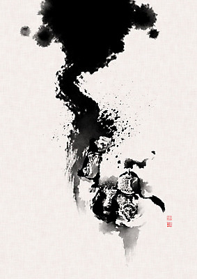 PSD 남자 일러스트 캘리그라피 붓터치 한명 사람 성인 손들기 역사 동양화 번짐 위인 장군 갑옷 이순신 성인남자한명만 애국선열 국내일러스트 투구모자 직업 1 모션 미술 보호장비 남자한명만 성인남자만 파일형식 애국 효과