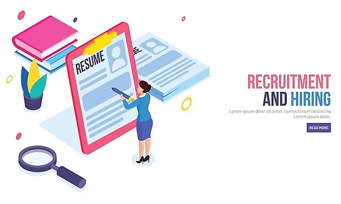 EPS 해외이미지 템플릿 직업 디자인 배너 포스터 컨셉 일러스트 비즈니스 돋보기 노동자 사무실 3D 웹 연결 종업원 분석 직원 검색 시작 면접 사냥 모집 발견 고용 반응 수배 채용 후보 해외202004 해외일러스트 인터넷 구직 디지털합성 파일형식 벡터