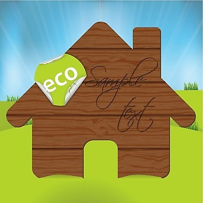 EPS 해외이미지 백그라운드 일러스트 주택 사람없음 초록색 환경 정원 에너지 에코 해외202004 해외일러스트 컬러 건물 파일형식 벡터