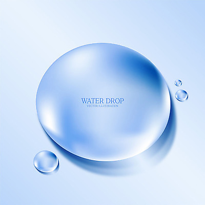 일러스트 사람없음 물 파란색 물방울 액체 이슬 그라데이션 국내일러스트 AI파일 자연요소 컬러 파일형식 벡터