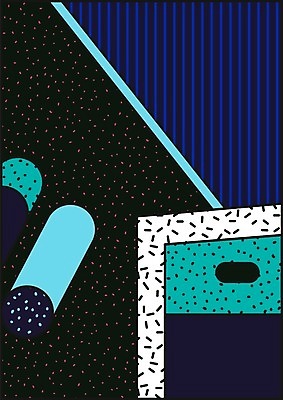 EPS 해외이미지 모양 디자인 백그라운드 패턴 일러스트 추상 사람없음 컬러풀 복고 기하학 멤피스디자인 해외202004 해외일러스트 컬러 무늬 파일형식 벡터