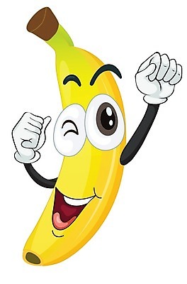 EPS 해외이미지 클립아트 행복 일러스트 바나나 사람없음 노란색 음식캐릭터 해외202004 해외일러스트 일러캐릭터 캐릭터 감정 음식 컬러 과일 파일형식 벡터