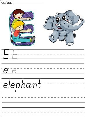 EPS 해외이미지 학생 알파벳 교육 종이 길 어린이 선 백그라운드 일러스트 학교 코끼리 그래픽 학습 유치원 흰색 기록 그리기 주름 E 만화 스케치 자르기 편지 그림 A 문제집 시트 Z 최초 고립 맞춤법 해외202004 워크북 해외일러스트 영어 컬러 포유류 모션 교재 미술 사람 한글 책 파일형식 벡터