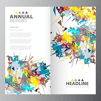 EPS 해외이미지 템플릿 디자인 포스터 리플렛 컨셉 패턴 비즈니스 추상 프레임 사람없음 그래픽 컬러풀 플랫 삼각형 보고서 레이아웃 문서 엘리먼트 스타일 해외202004 도형 컬러 무늬 파일형식 벡터