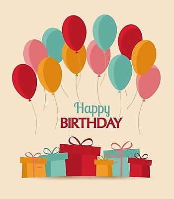 EPS 해외이미지 무료이미지 기념일 포스터 백그라운드 일러스트 선물 사람없음 선물상자 축하 생일파티 생일 생일축하 풍선 해외202004 해외일러스트 컨셉 이벤트 상자 파일형식 벡터 무료콘텐츠
