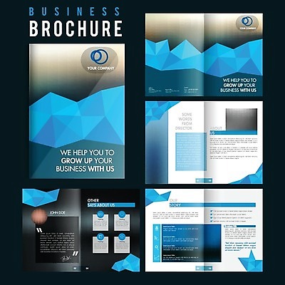 EPS 해외이미지 템플릿 포스터 리플렛 비즈니스 추상 팜플렛 사람없음 정보 잡지 문서 마케팅 폴리곤 해외202004 무늬 간행물 파일형식 벡터