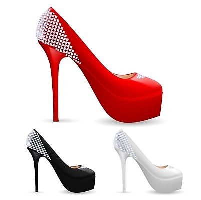 EPS 해외이미지 디자인 옷 여자 구두 신발 일러스트 불꽃 종류 3 장식 빨간색 쇼핑 세트 컬러풀 섹시 유행 검은색 흰색 화려 클래식 우아함 선택 구매 큼 가죽 크리스탈 수집 광택 스파이크 단상 스타일 특허 해외202004 해외일러스트 컬러 컨셉 불 사람 크기 광석 파일형식 벡터
