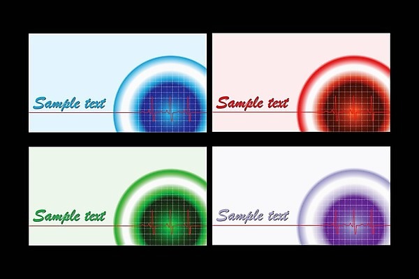 EPS 해외이미지 템플릿 편집 배너 백그라운드 컨셉 일러스트 비즈니스 텍스트 추상 프레임 사람없음 그래픽 빨간색 초록색 파란색 라벨 보라색 공백 흰색 원형 이름 맥박 레이아웃 심전도 해외202004 해외일러스트 도형 컬러 무늬 의학 파일형식 벡터