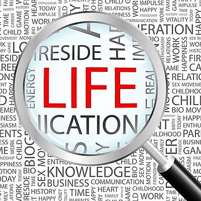 EPS 해외이미지 디자인 백그라운드 컨셉 일러스트 비즈니스 텍스트 돋보기 사람없음 라이프 생활 빨간색 단어 회색 확대 해외202004 해외일러스트 문자 컬러 파일형식 벡터