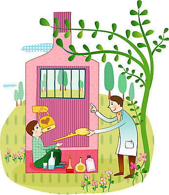 EPS 주간 나무 남자 꽃 일러스트 의학 열쇠 술병 자물쇠 사람 성인 야외 두명 치료 환자 의사 질병 감옥 알코올중독 남자만 성인남자만 성인만 국내일러스트 자연요소 식물 병_용기 주류 의료진 중독 파일형식 벡터