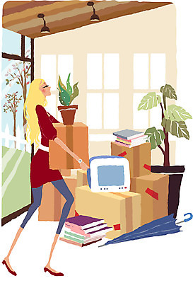 EPS 주간 우먼라이프 라이프스타일 웰빙 여자 화분 일러스트 우산 창문 실내 한명 사람 20대 성인 라이프 생활 책 상자 텔레비전 짐 이사 이삿짐 모던라이프 여자만 여자한명만 성인여자만 청년만 청년여자만 성인한명만 청년여자한명만 성인여자한명만 성인만 국내일러스트 자연요소 1 청년 내부 전자제품 파일형식 벡터